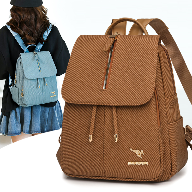 กระเป๋าเป้เดินทางสำหรับผู้หญิง - Leather Work Womens Backpack บทวิจารณ์และราคา