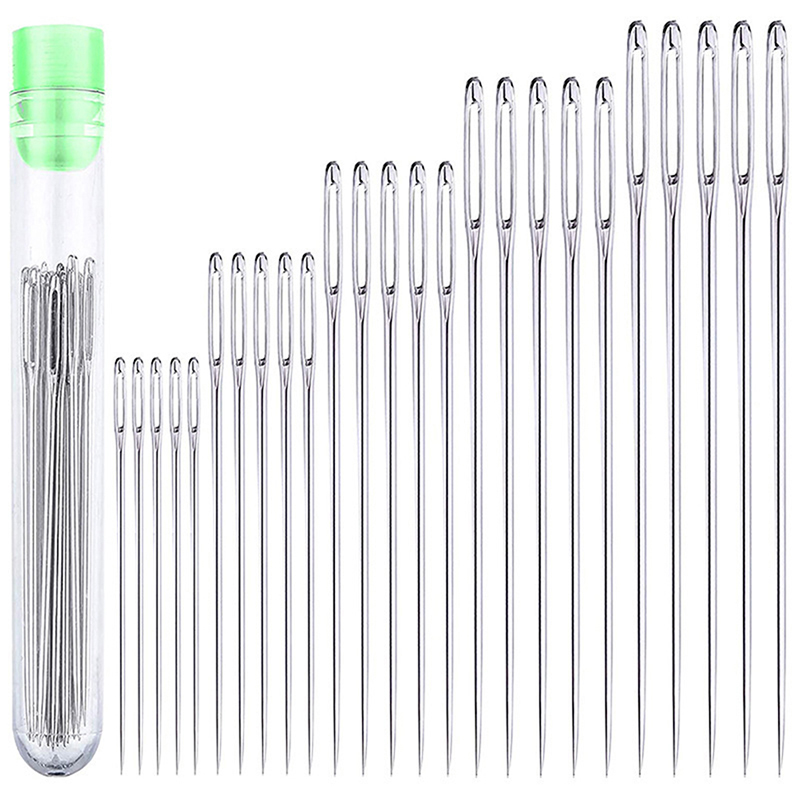 เข็มเย็บมือขนาดใหญ่ 25 ชิ้น เข - Leatherwork Hand Sewing Needles บทวิจารณ์และราคา