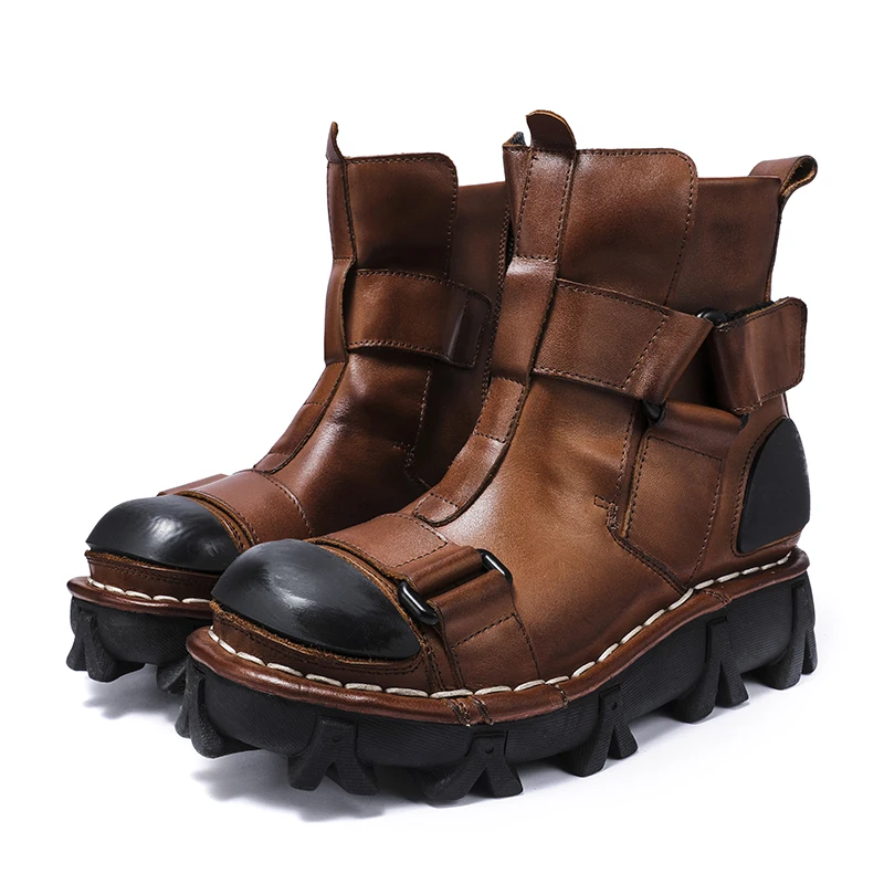 ผู้ชายรองเท้าหนังแท้,Goth Skul - Leather Work Fabric บทวิจารณ์และราคา