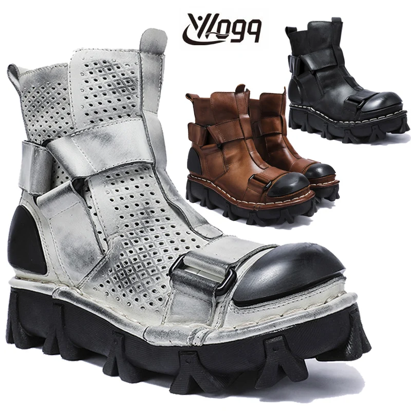 ผู้ชายรองเท้าหนังแท้,Goth Skul - Leather Work Fabric บทวิจารณ์และราคา