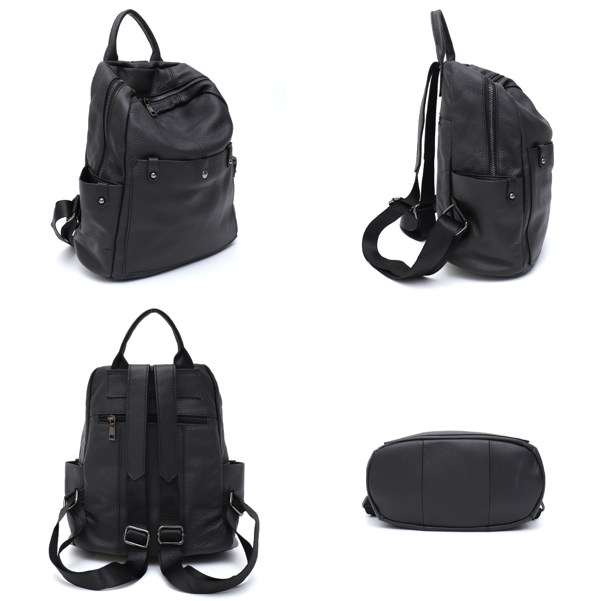 หนังวัวแท้นุ่มกระเป๋าเป้สะพายห - Leather Work Womens Backpack บทวิจารณ์และราคา
