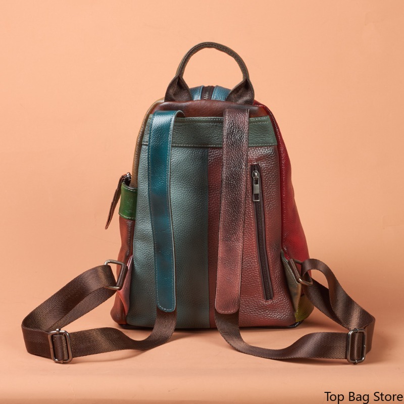 กระเป๋าเป้ทำงานสไตล์วินเทจสุดห - Leather Work Womens Backpack บทวิจารณ์และราคา