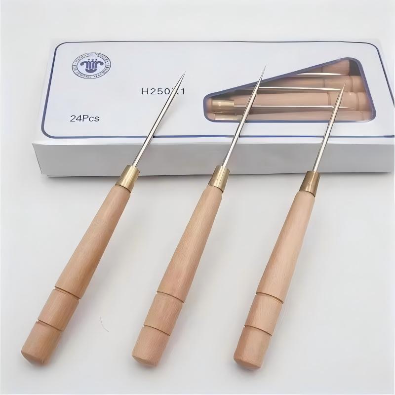 ชุดเครื่องมือเจาะรูหนัง 3 ชิ้น - Leatherwork Awl บทวิจารณ์และราคา