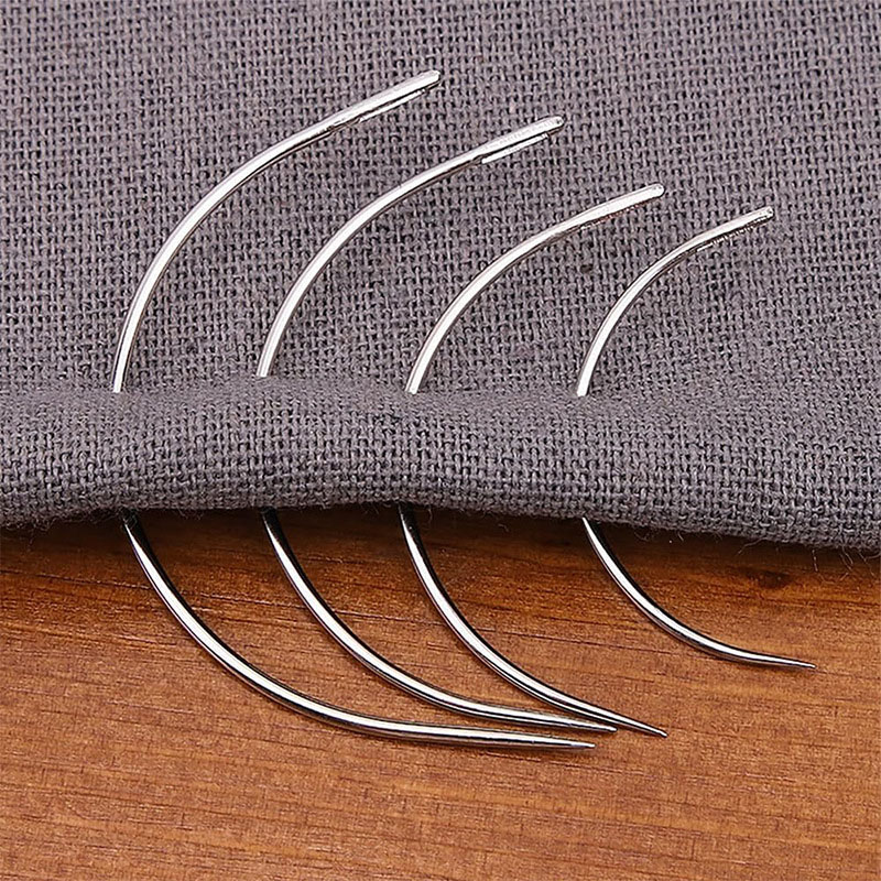 ชุดเข็มเย็บหนังแบบโค้ง พร้อมอุ - Leatherwork Hand Sewing Needles บทวิจารณ์และราคา