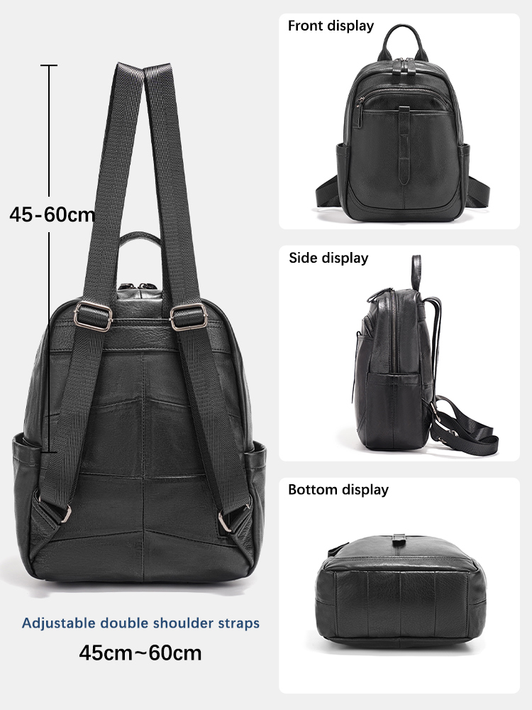 กระเป๋าเป้สะพายหลังหนังแท้สำหร - Leather Work Womens Backpack บทวิจารณ์และราคา
