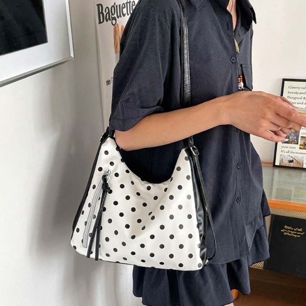 กระเป๋าหนัง PU ลายจุดสไตล์วินเ - Leather Work Womens Backpack บทวิจารณ์และราคา