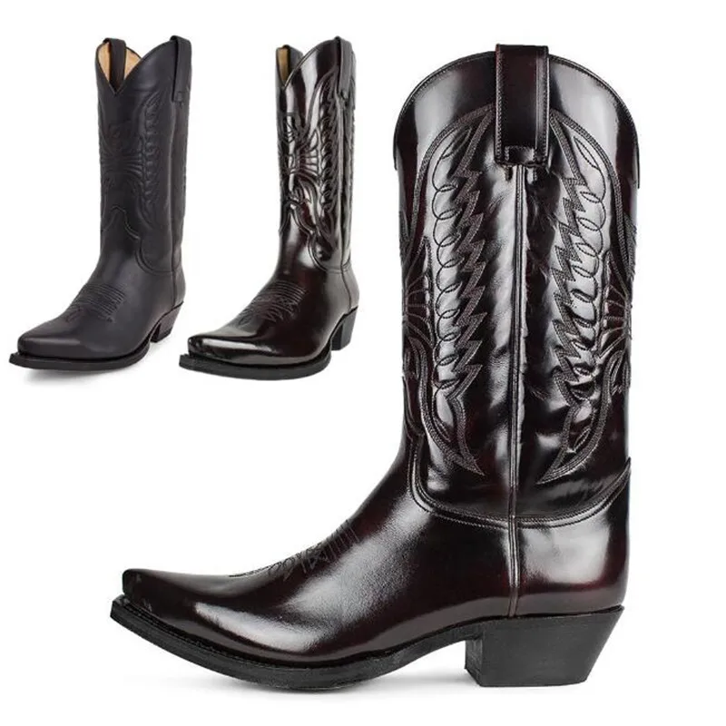 คาวบอยผู้ชายผู้หญิงประเทศ Vint - Leather Work Fabric บทวิจารณ์และราคา