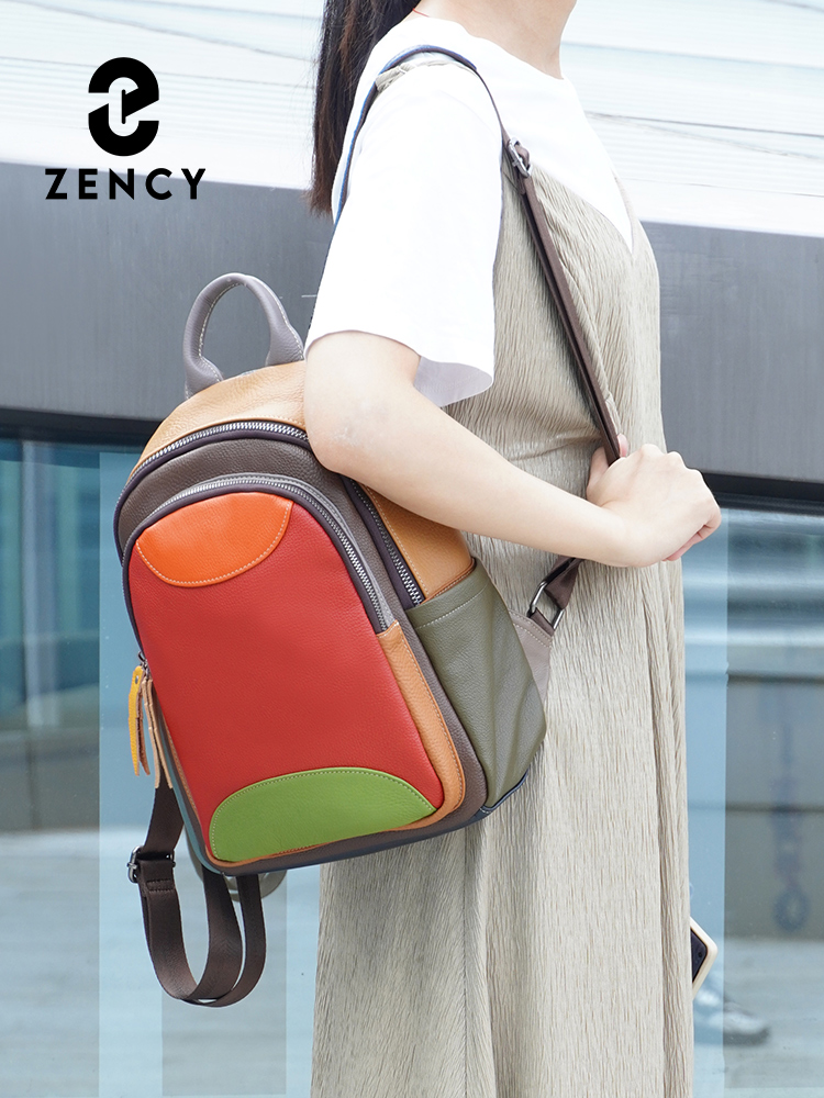 กระเป๋าเป้สะพายหลังหนังแท้สำหร - Leather Work Womens Backpack บทวิจารณ์และราคา