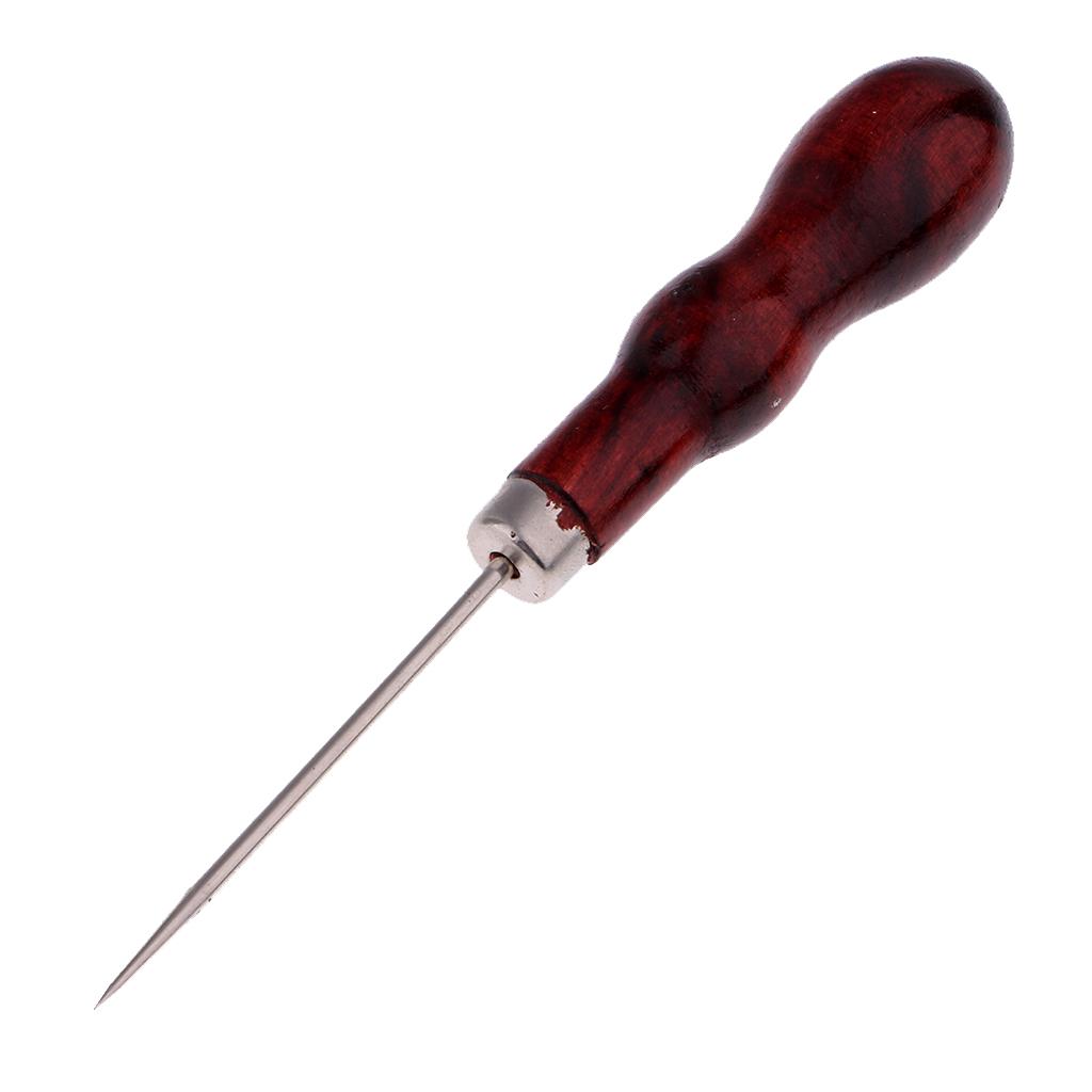 ชุดอุปกรณ์เย็บหนังแบบมืออาชีพ  - Leatherwork Awl บทวิจารณ์และราคา