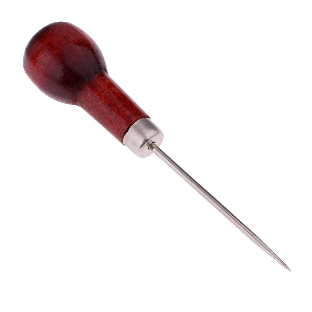 ชุดอุปกรณ์เย็บหนังแบบมืออาชีพ  - Leatherwork Awl บทวิจารณ์และราคา