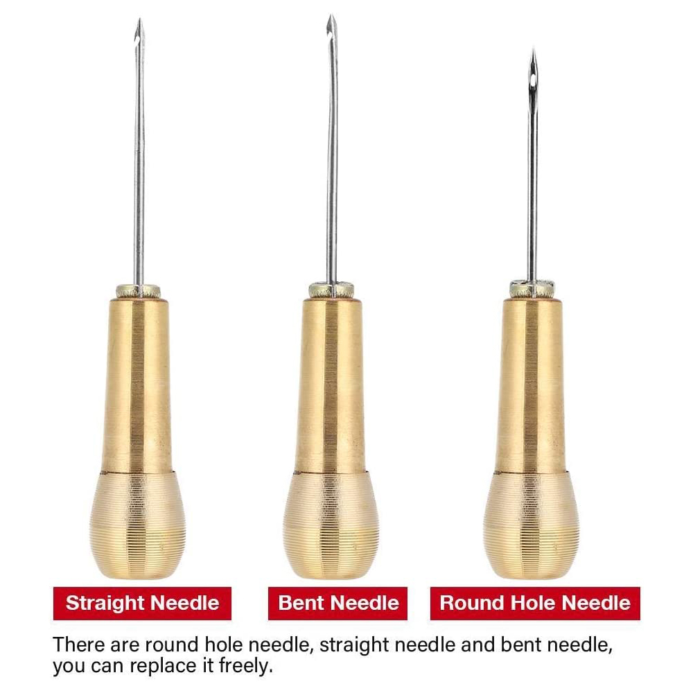ชุดเย็บผ้าหนัง DIY หนังเย็บ Aw - Leatherwork Awl บทวิจารณ์และราคา