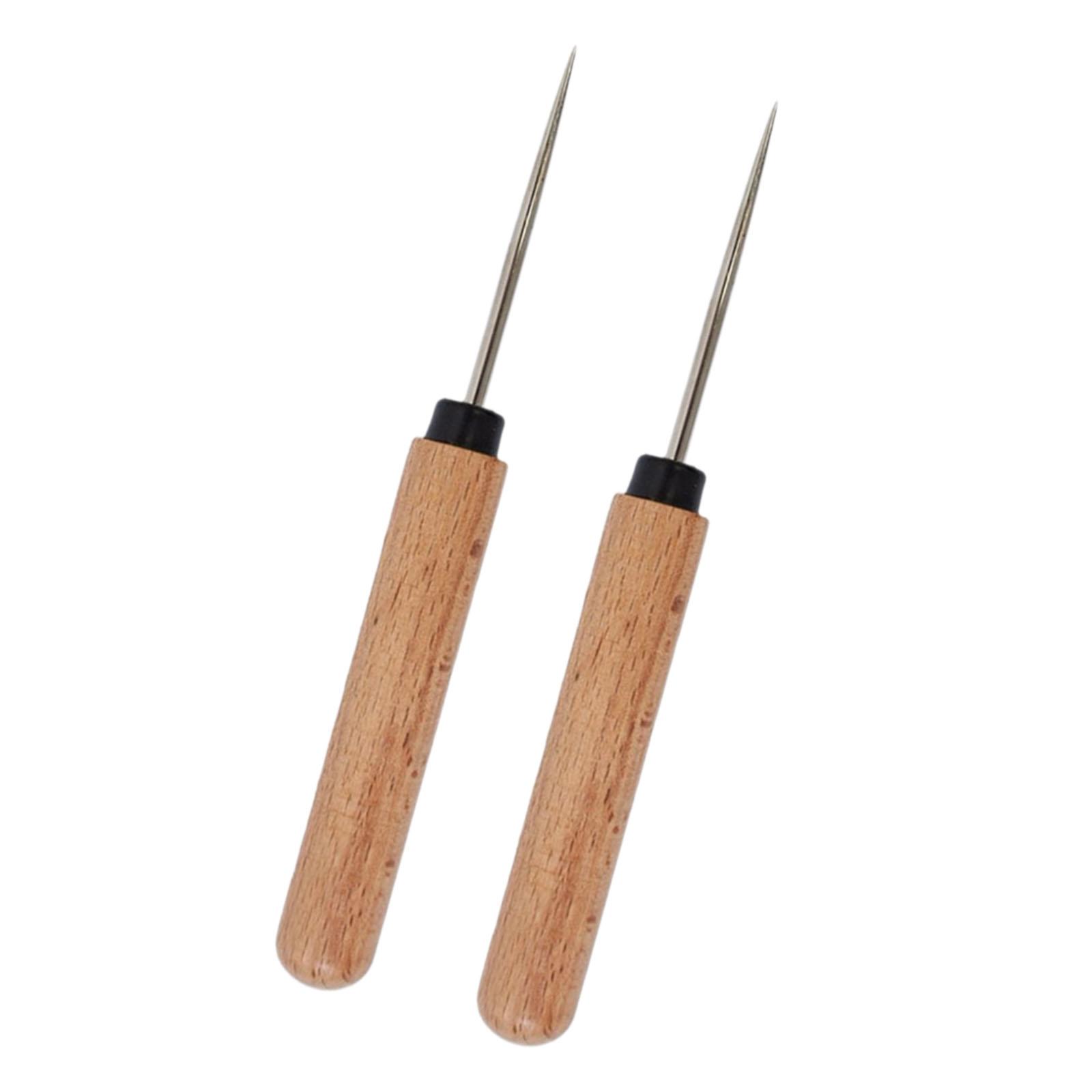 เครื่องมือเย็บหนังแบบพกพา ทำจา - Leatherwork Hand Sewing Needles บทวิจารณ์และราคา