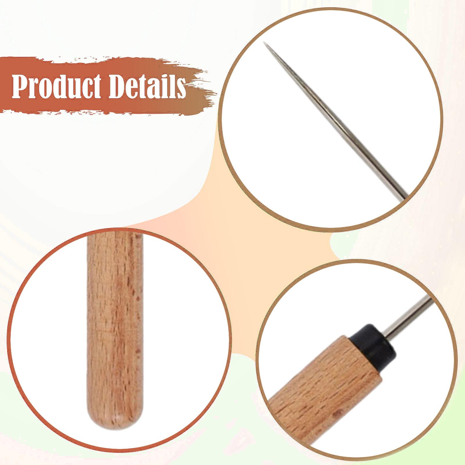 เครื่องมือเย็บหนังแบบพกพา ทำจา - Leatherwork Hand Sewing Needles บทวิจารณ์และราคา