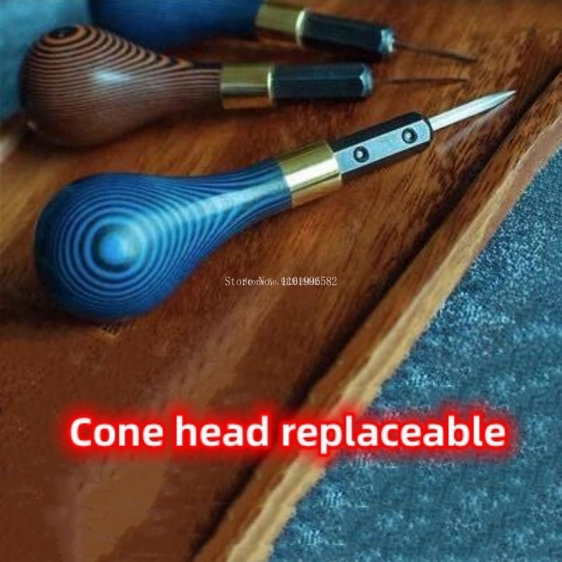 Awl เข็มเปลี่ยนได้หนังเครื่องม - Leatherwork Awl บทวิจารณ์และราคา