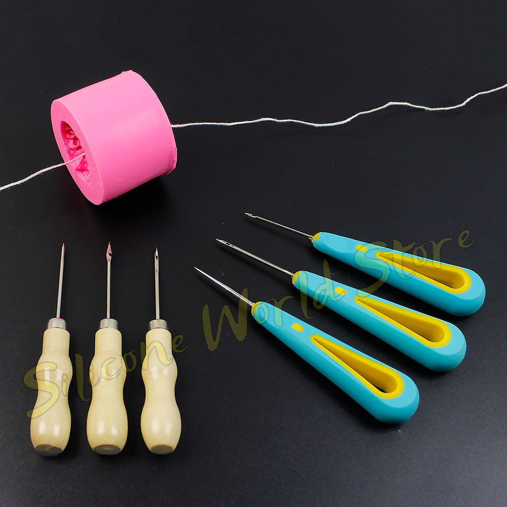 เครื่องมือเจาะหนังโครเชต์ทำมือ - Leatherwork Awl บทวิจารณ์และราคา