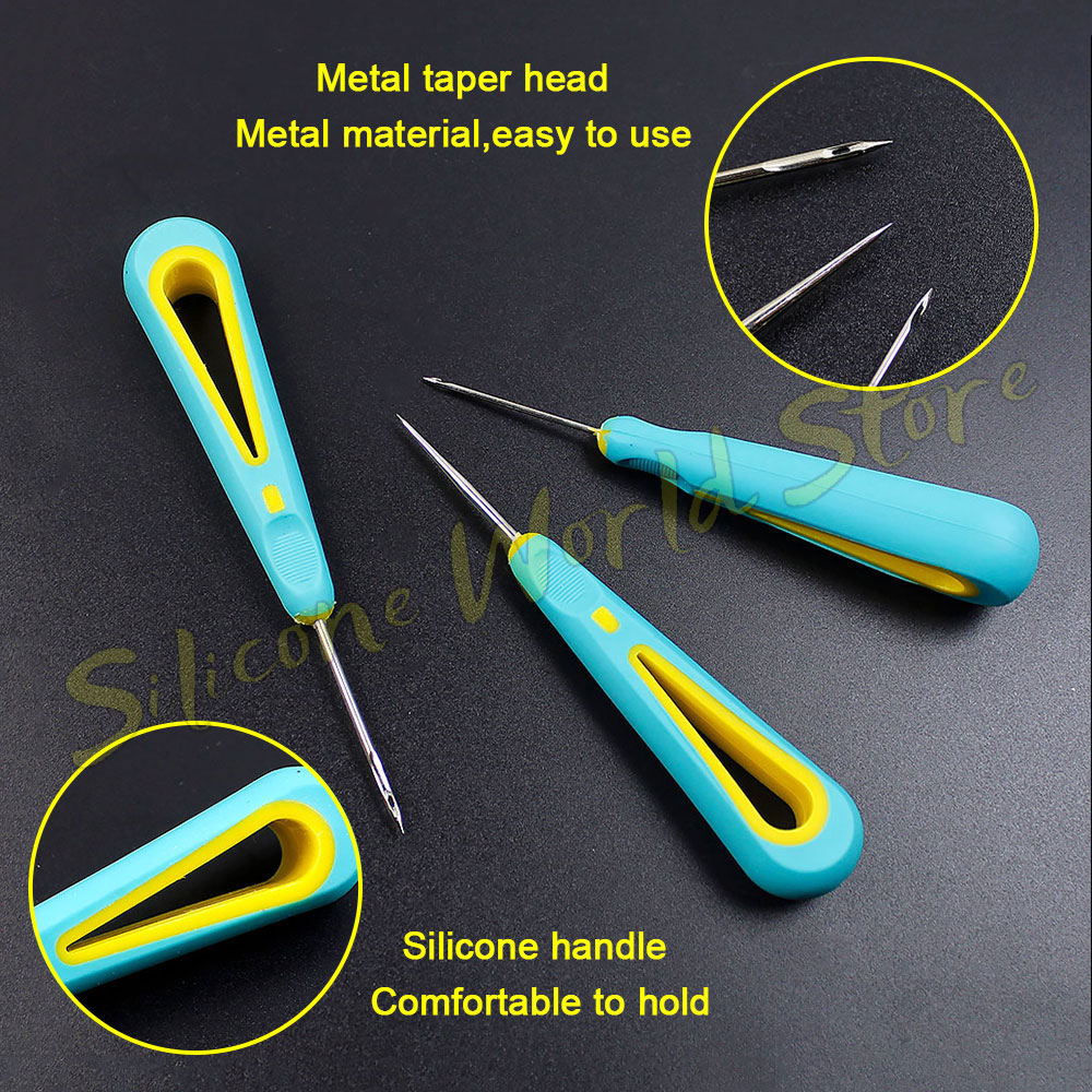 เครื่องมือเจาะหนังโครเชต์ทำมือ - Leatherwork Awl บทวิจารณ์และราคา