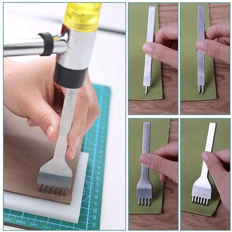 ชุดเครื่องมือทำหนัง 25 ชิ้น สำ - Leatherwork Awl บทวิจารณ์และราคา