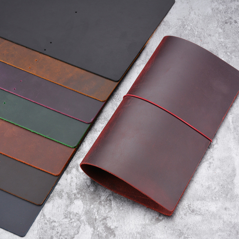 DIY โน้ตบุ๊ค Crazy Horse หนัง  - Leather Work Notebook บทวิจารณ์และราคา