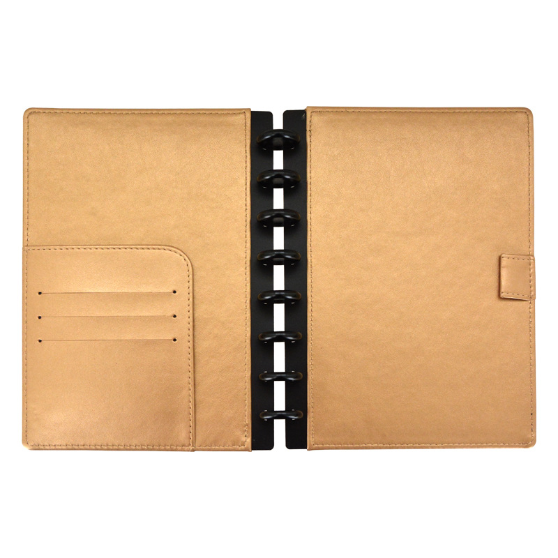 สมุดโน้ตปกหนังแบบหลวมพร้อมรูเจ - Leather Work Notebook บทวิจารณ์และราคา