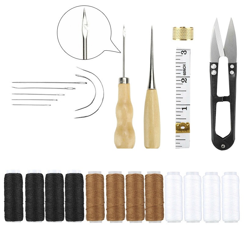 ชุดเครื่องมืองานหนัง ชุดเย็บผ้ - Leatherwork Hand Sewing Needles บทวิจารณ์และราคา