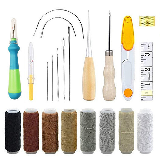 ชุดเย็บหนัง ชุดเครื่องมืองานหน - Leatherwork Hand Sewing Needles บทวิจารณ์และราคา