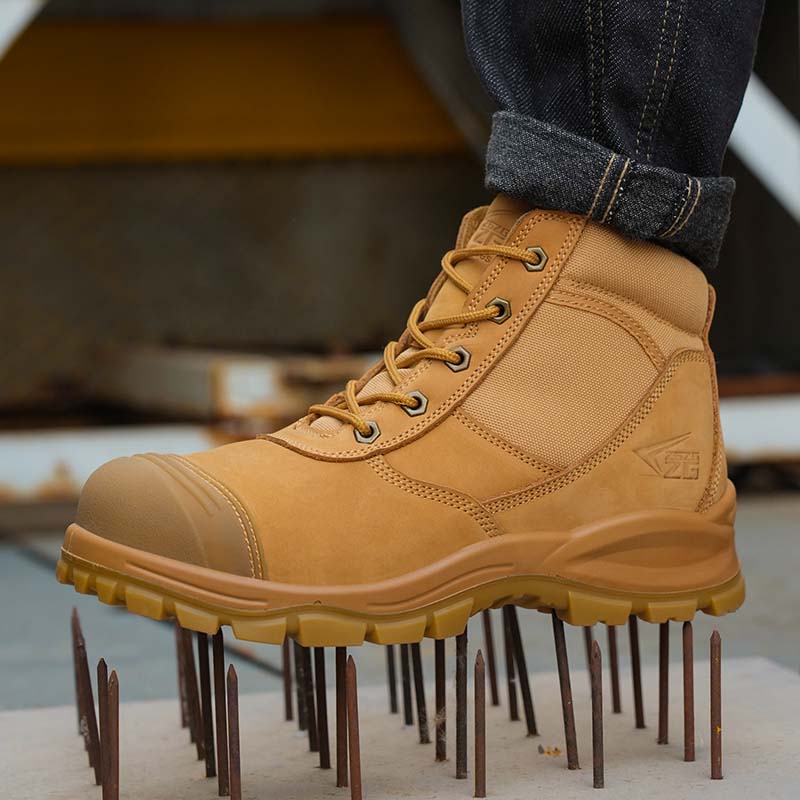 รองเท้าบูทผู้ชายหนังแท้ รองเท้ - Leather Work Fabric บทวิจารณ์และราคา