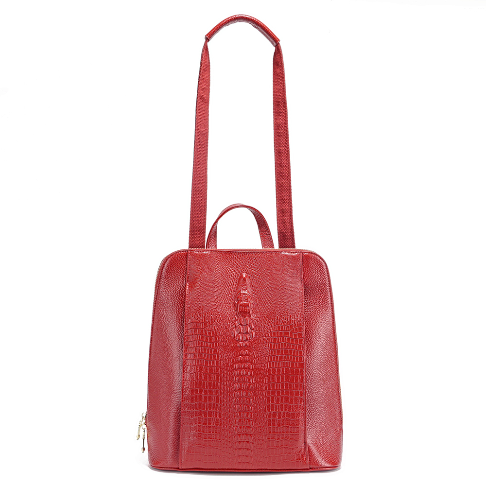 เซนซี่กระเป๋าเป้สะพายหลังหนังแ - Leather Work Womens Backpack บทวิจารณ์และราคา