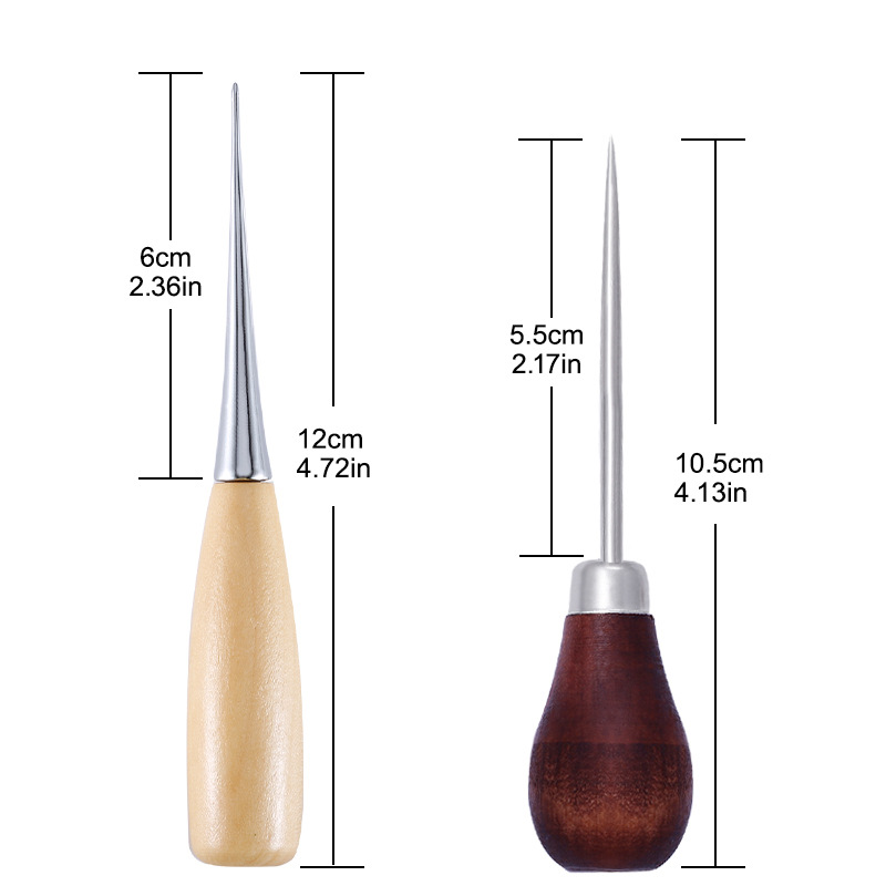 ทนทานมืออาชีพไม้จับ Awl สำหรับ - Leatherwork Awl บทวิจารณ์และราคา