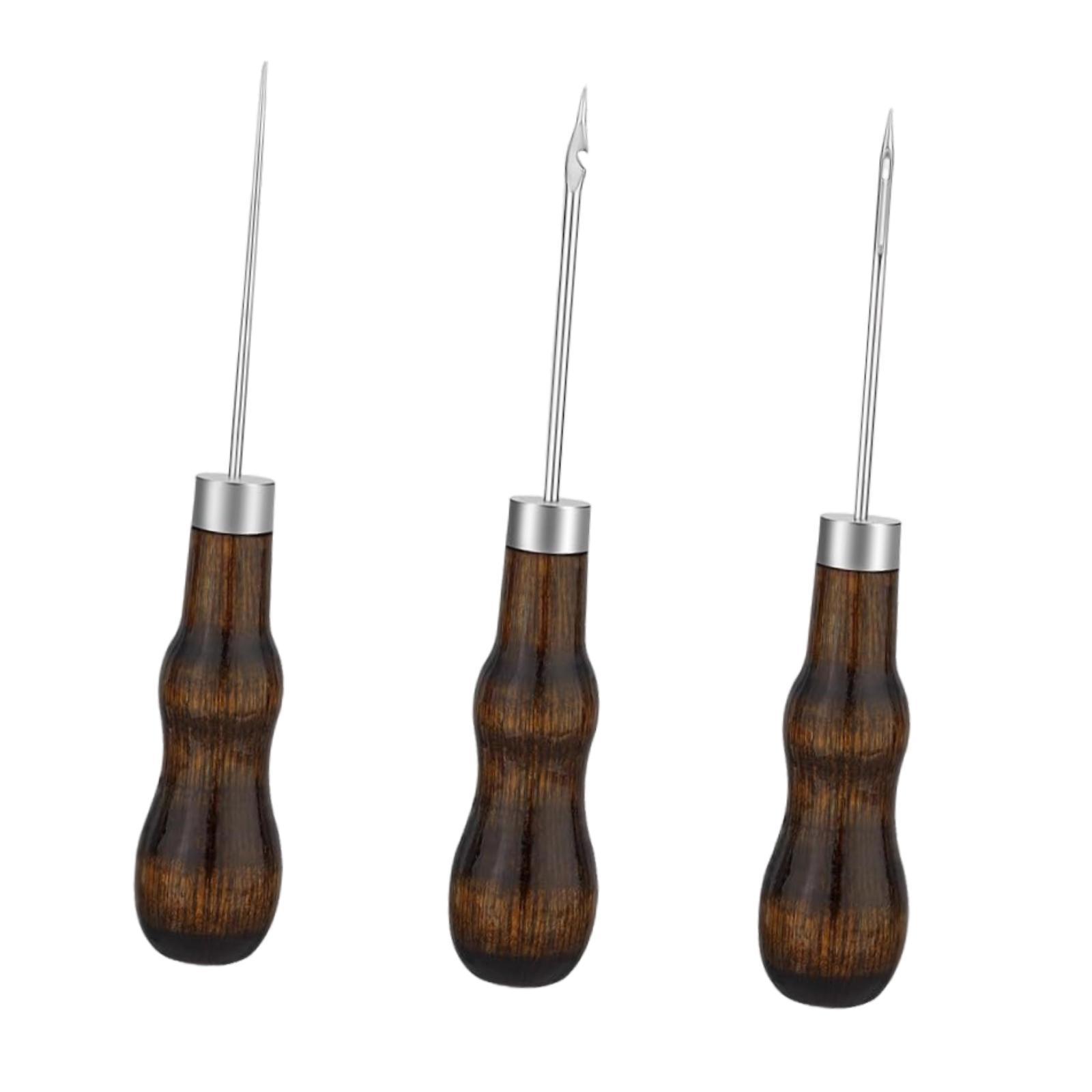 ชุดเข็มเย็บมือพร้อมที่เจาะหนัง - Leatherwork Awl บทวิจารณ์และราคา
