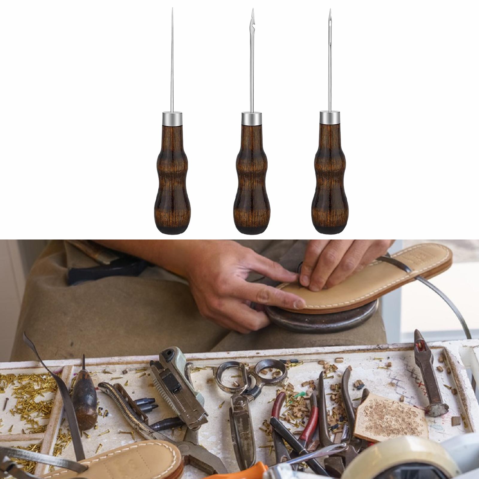 ชุดเข็มเย็บมือพร้อมที่เจาะหนัง - Leatherwork Awl บทวิจารณ์และราคา