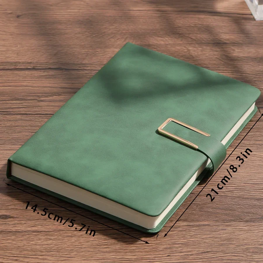สมุดบันทึกหนัง A5 ปกอ่อนสไตล์ว - Leather Work Notebook บทวิจารณ์และราคา