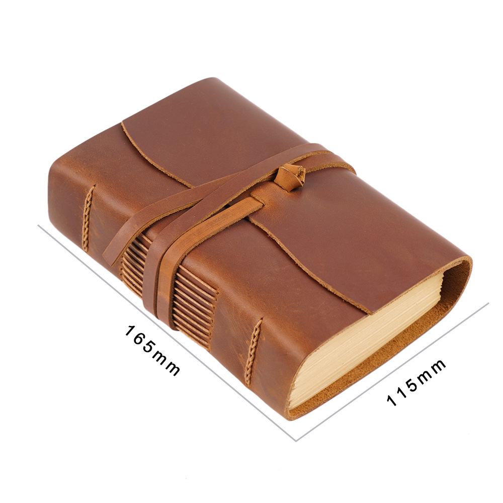 สมุดบันทึกปกหนังงานทำมือสมุดบั - Leather Work Notebook บทวิจารณ์และราคา
